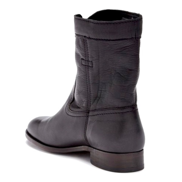 Frye Cara Roper Pull On Short Western Suede Boots - Picture 5 of 14